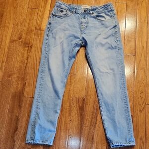 Men's Pull & Bear Slim Fit Light Wash Jeans 32 / 34” Waist 29” Inseam29